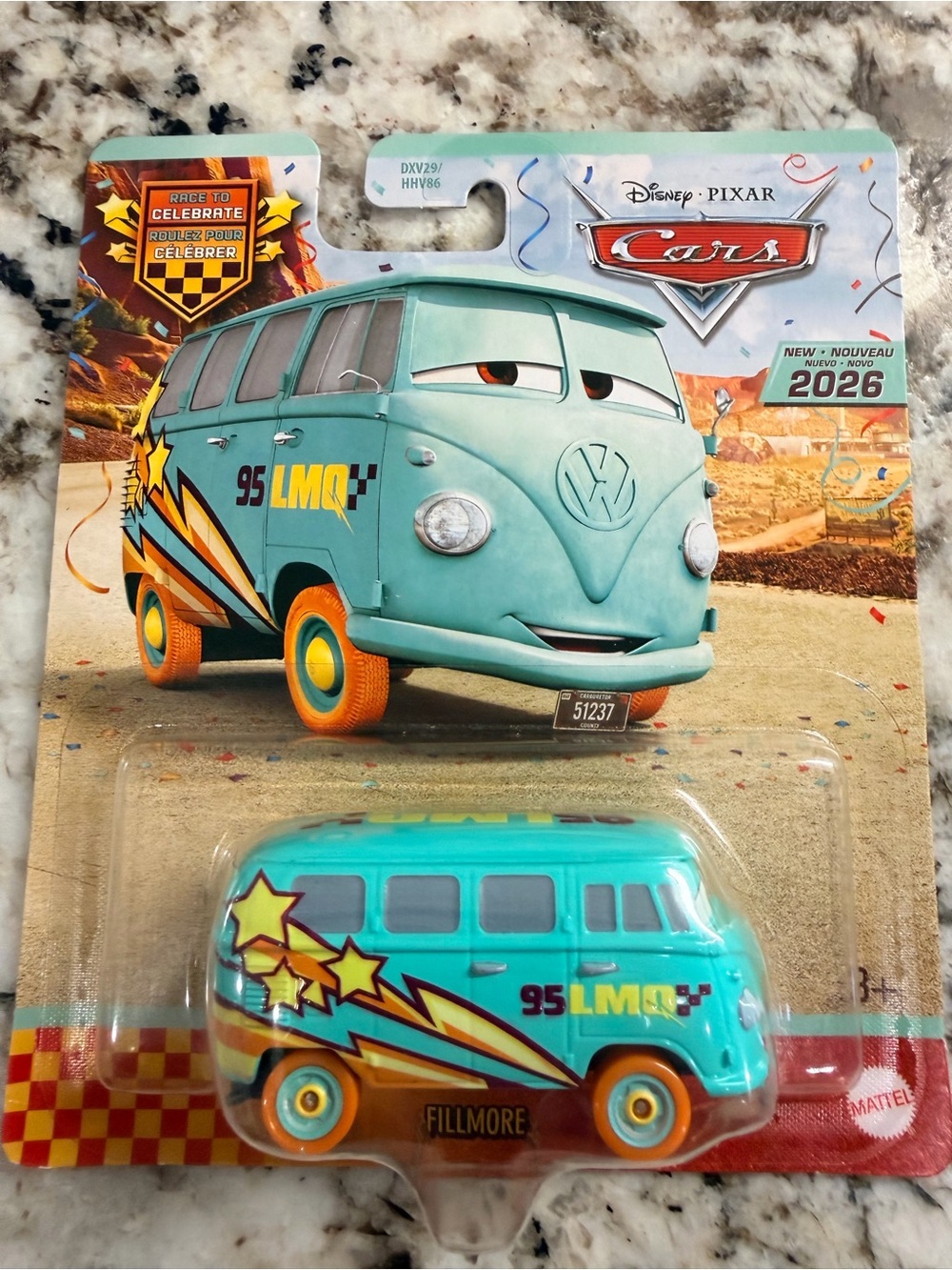 Disney Cars Fillmore Van - NEW 2026 Celebration Design